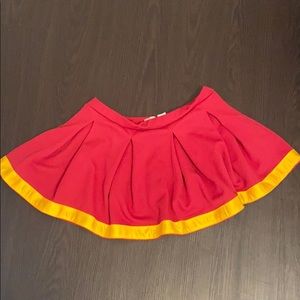 USC Song Girl Tennis Skirt